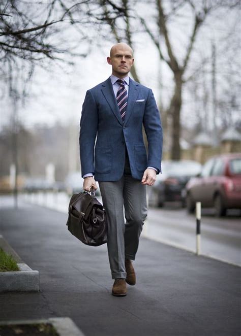 The Best Ways to Style a Blue Sport Coat with Grey Pants